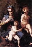 Andrea del Sarto, Madonna mit Hl Johannes